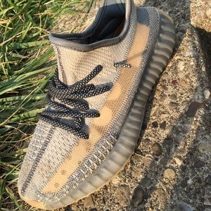 Grey yeezy 350 boost